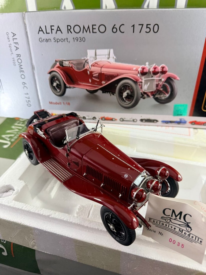 CMC 1:18 Scale M-138 Alfa Romeo 6C 1750 Gran Sport 1930 - 9
