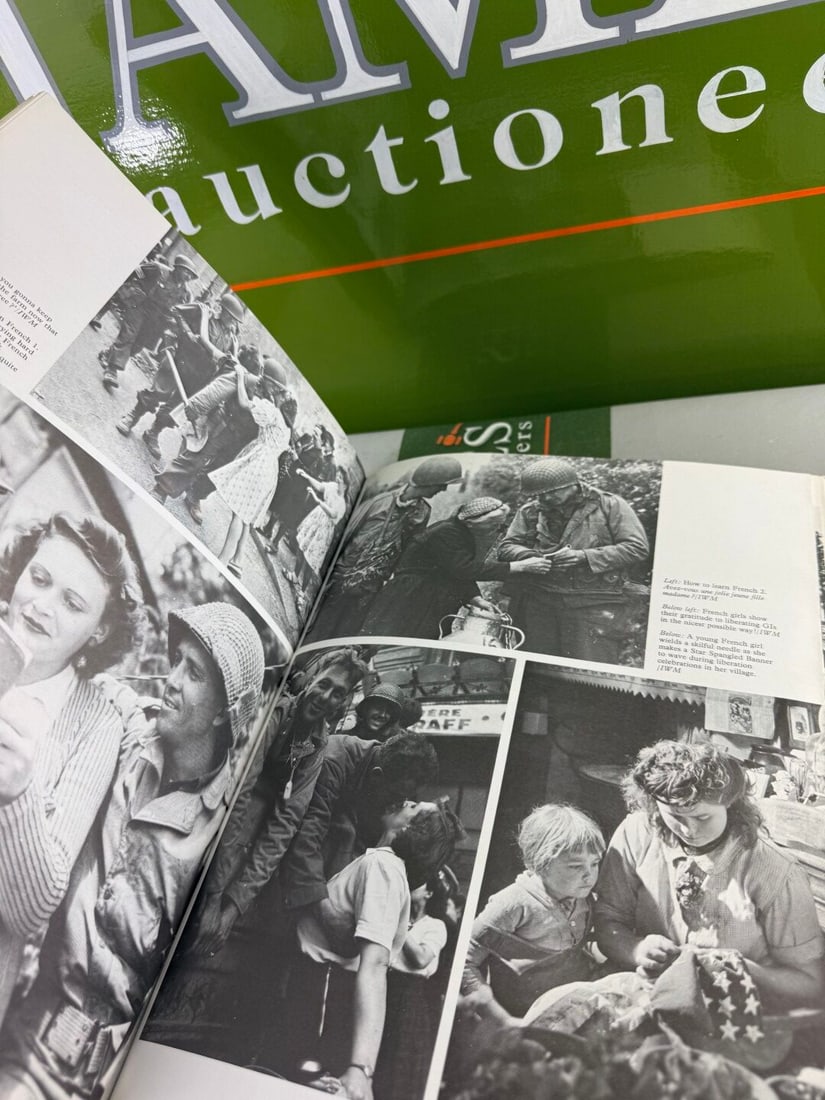 WW II US General G Patton `Third Army` Hardback Book - 2