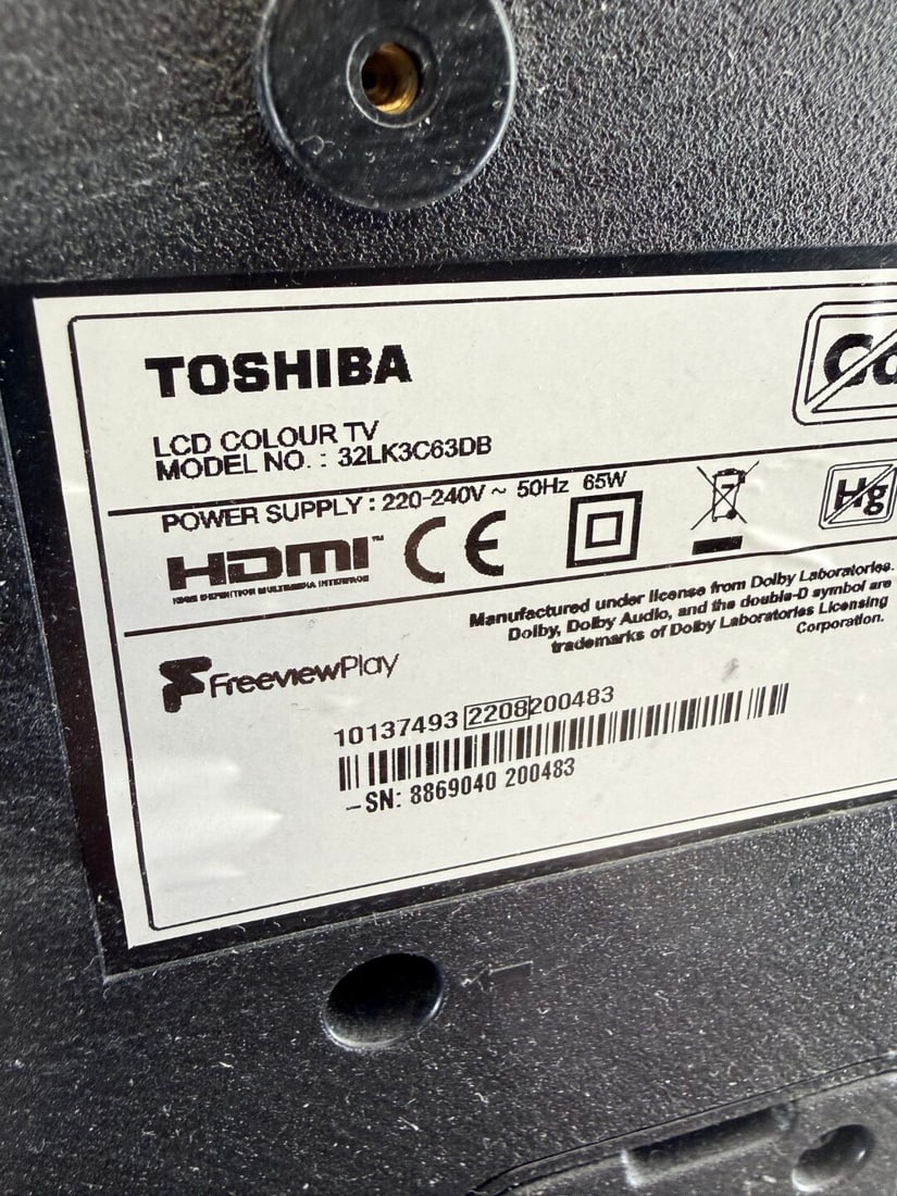 Toshiba 32LK3C63DB TV 80 cm (32) Full HD Smart TV Wi-Fi, 3 months old - 7