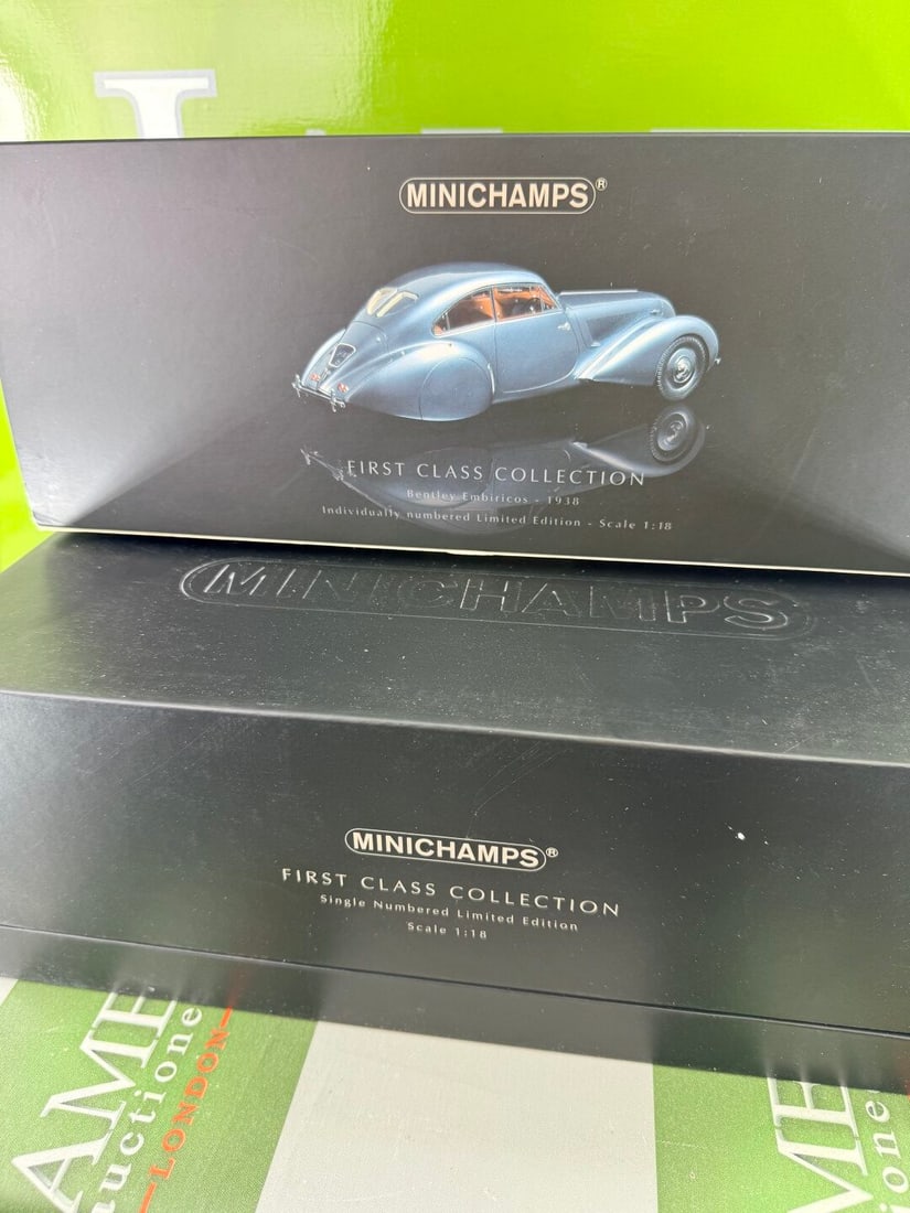 Minichamps 1:18 Scale `First Class Collection` Bentley Embiricos 1938 No.041 of 999 Pcs - 2