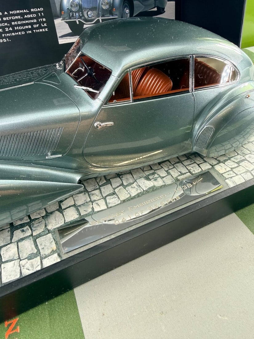 Minichamps 1:18 Scale `First Class Collection` Bentley Embiricos 1938 No.041 of 999 Pcs - 3