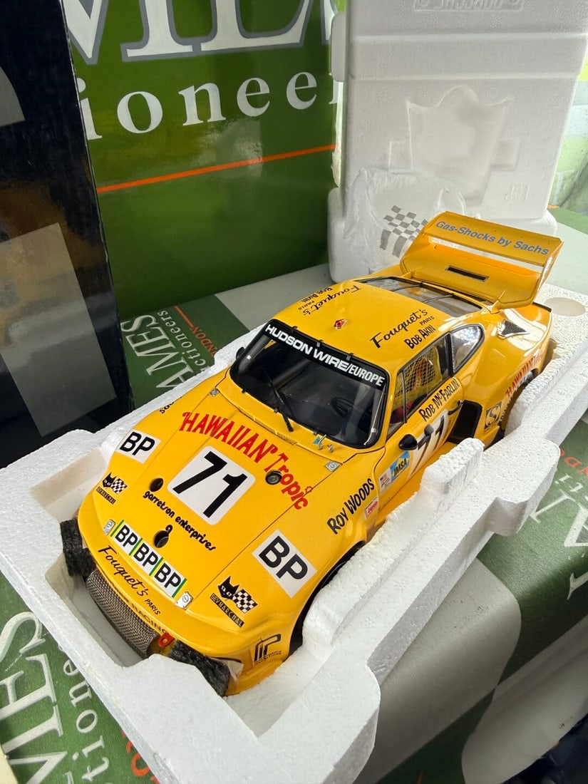 Exoto Racing Legends Porsche 935 RN 71 Hawaiian Tropic Le Mans 1979-Super Rare! - 4