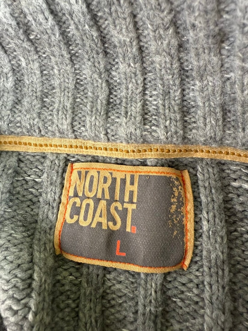 Nautical North Coast Wool 3/4 Qtr Zip Jumper - 4