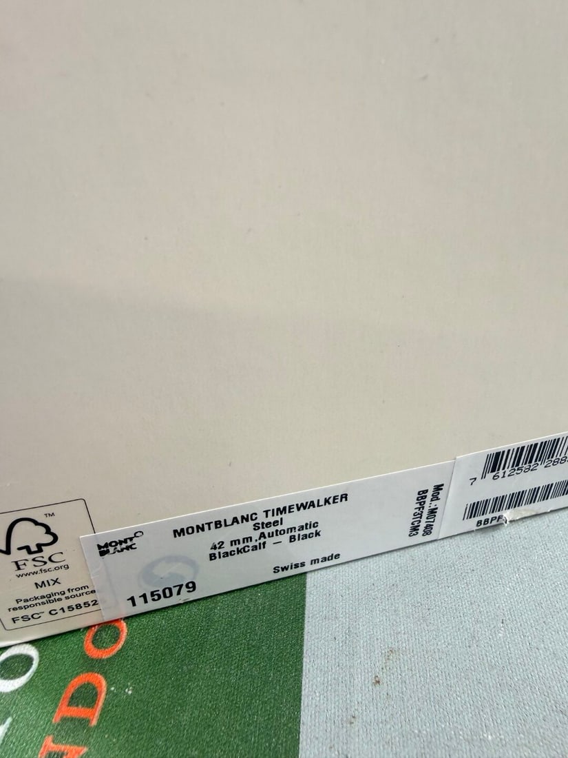 SOLD VIA BUY IT NOW-PLEASE DO NOT BID-Montblanc Timewalker Urban Titanium Automatic - 2