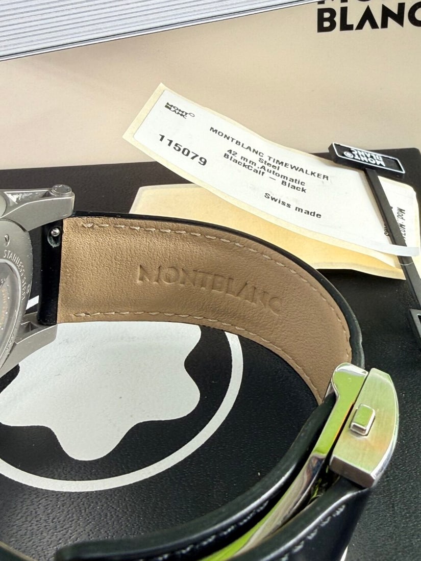 SOLD VIA BUY IT NOW-PLEASE DO NOT BID-Montblanc Timewalker Urban Titanium Automatic - 5