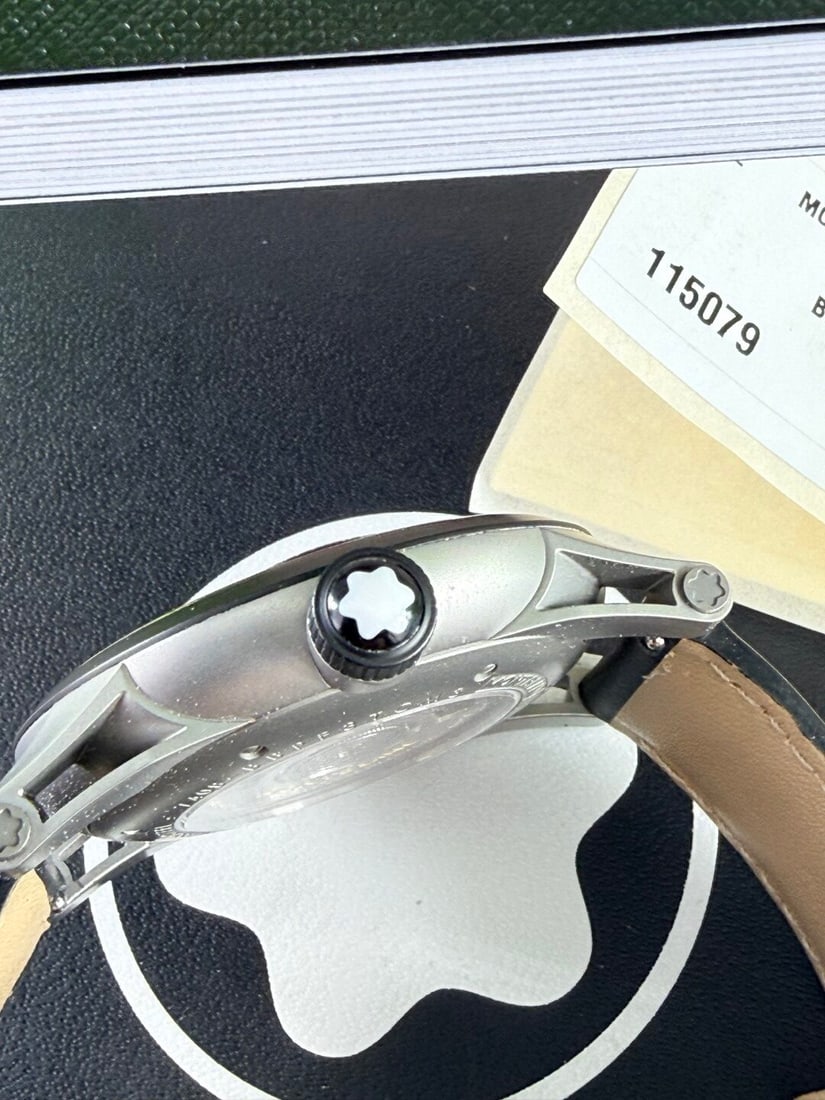 SOLD VIA BUY IT NOW-PLEASE DO NOT BID-Montblanc Timewalker Urban Titanium Automatic - 7