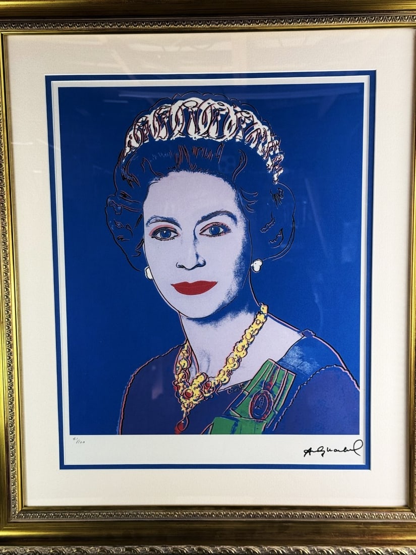 Andy Warhol-(1928-1987) Elizabeth Numbered Lithograph # 41/100 - 2