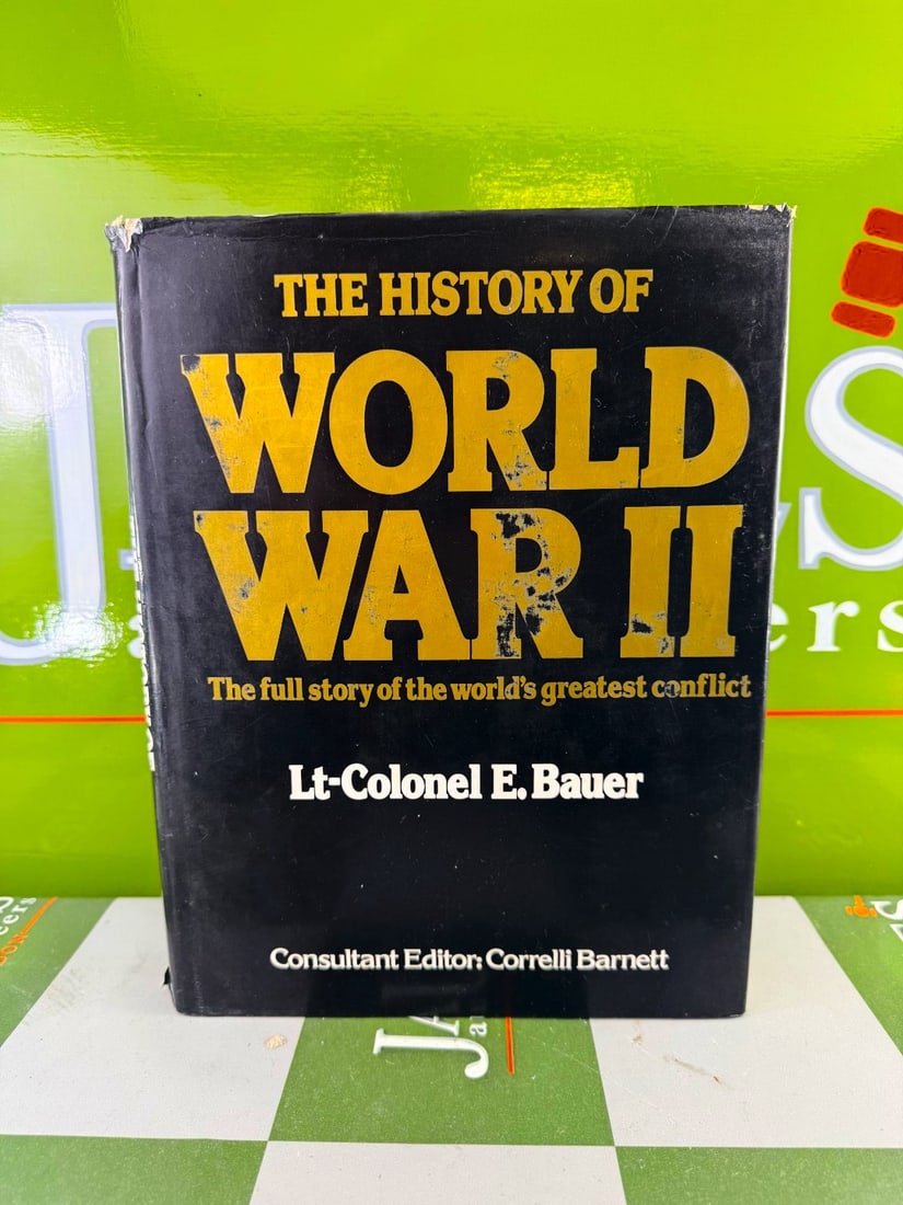 Hardback World War II Large Book: Hardback World War II Large Book, Private vendor collection
