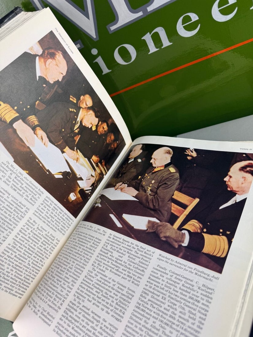 Hardback World War II Large Book - 2