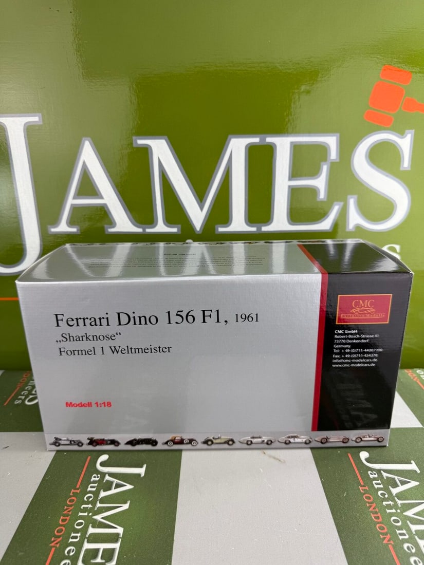 CMC 1:18 Ferrari Dino 156 Sharknose F1 Weltmeister-1961 M078 - 2