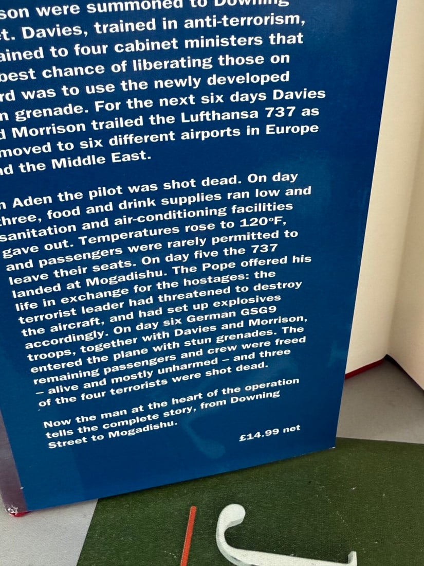 Fire Magic: Hijack at Mogadishu Hardback by Davies, Barry. - 3