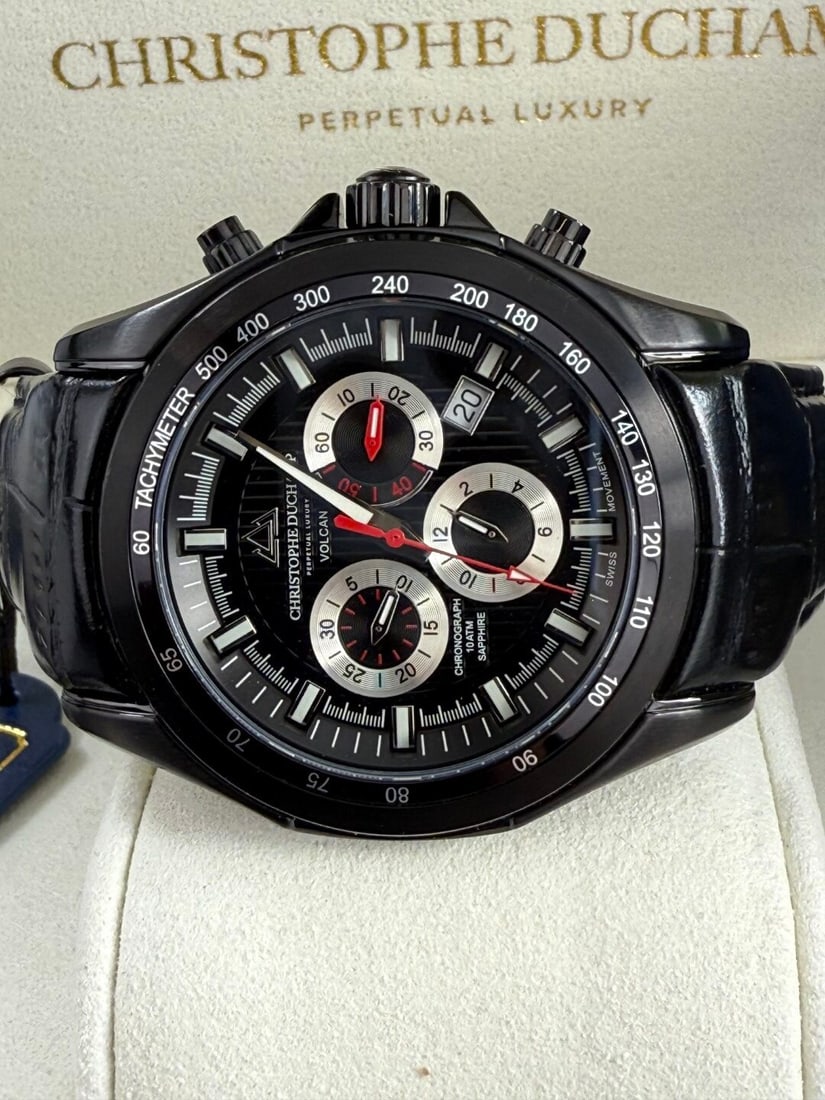 Christophe Duchamp Volcn Mens Chronograph Watch CD 7901-04 - 11