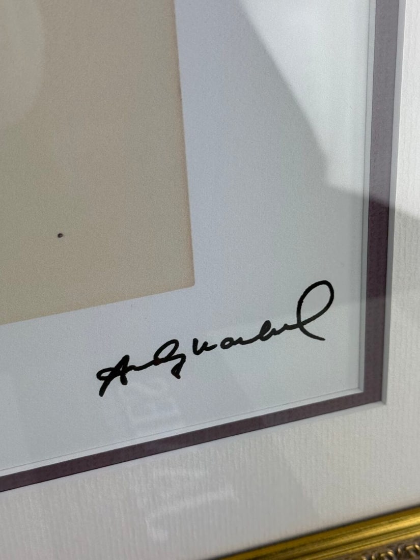 Andy Warhol-(1928-1987) `Pink Sam` Numbered Lithograph # 14/100 - 4