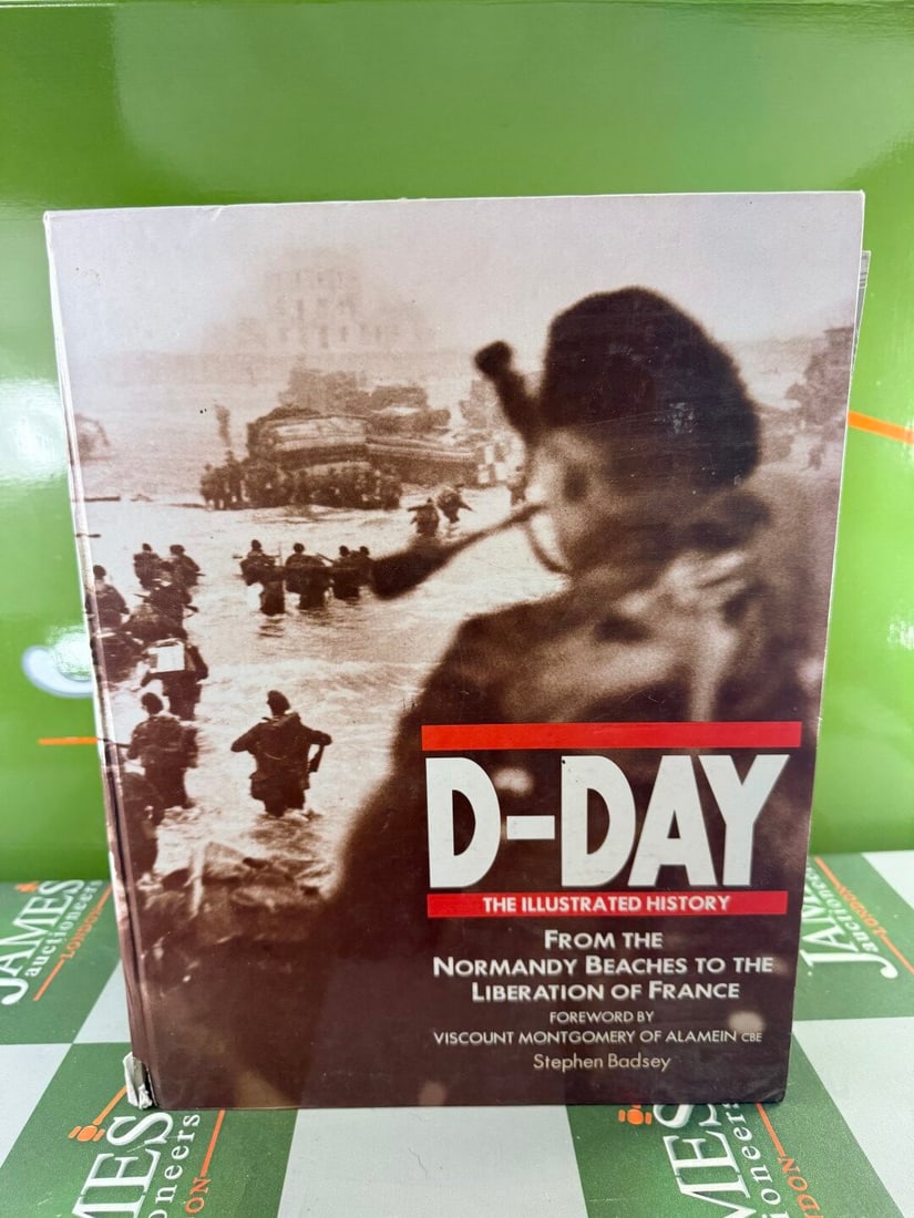D-Day Hardback WW II Pictorial History Book - 2