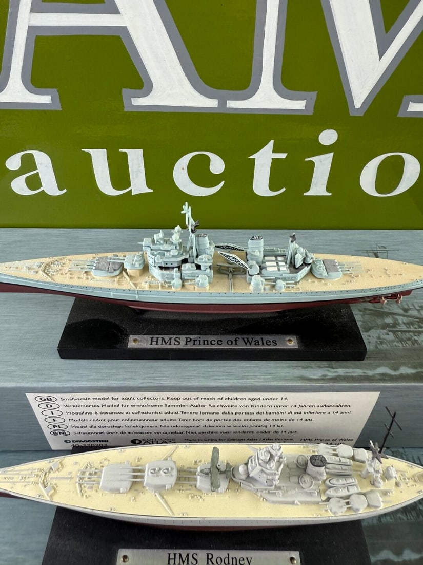 Collection of Atlas Legendary Warships WWII- British Ships - 4