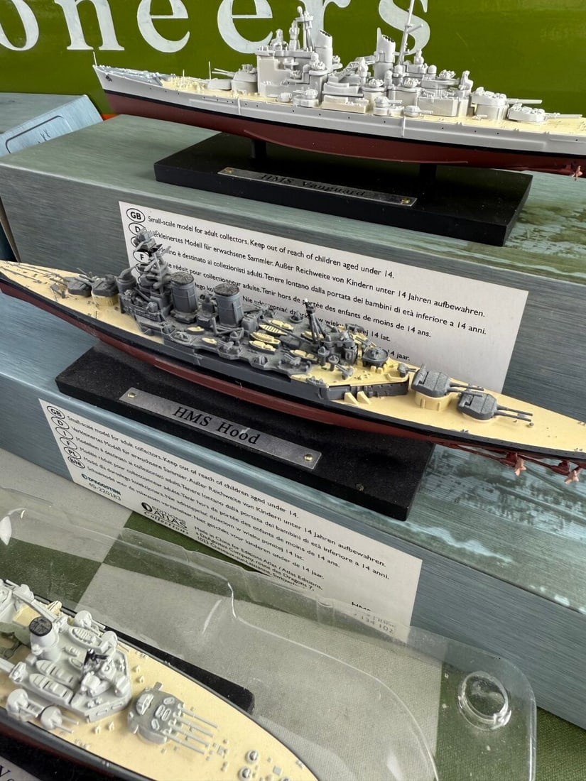 Collection of Atlas Legendary Warships WWII- British Ships - 6