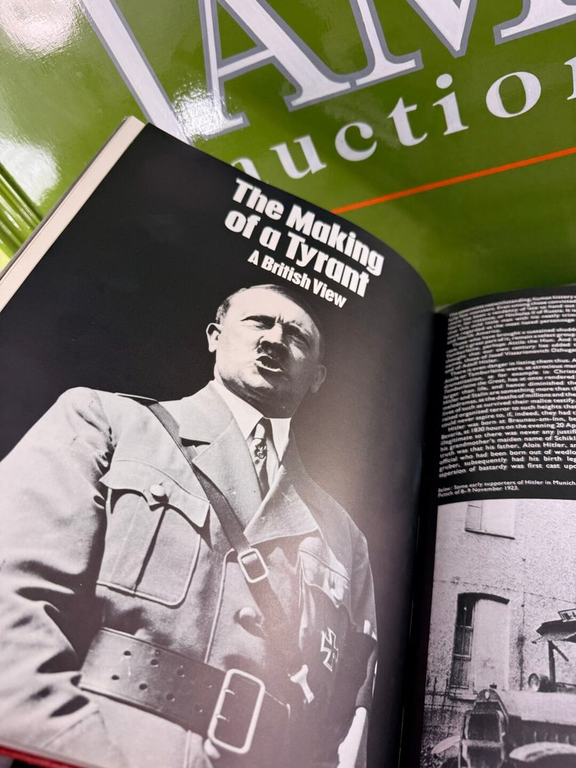 History Of WW II Germany Leader A Hitler Pictorial Hardback Book - 2