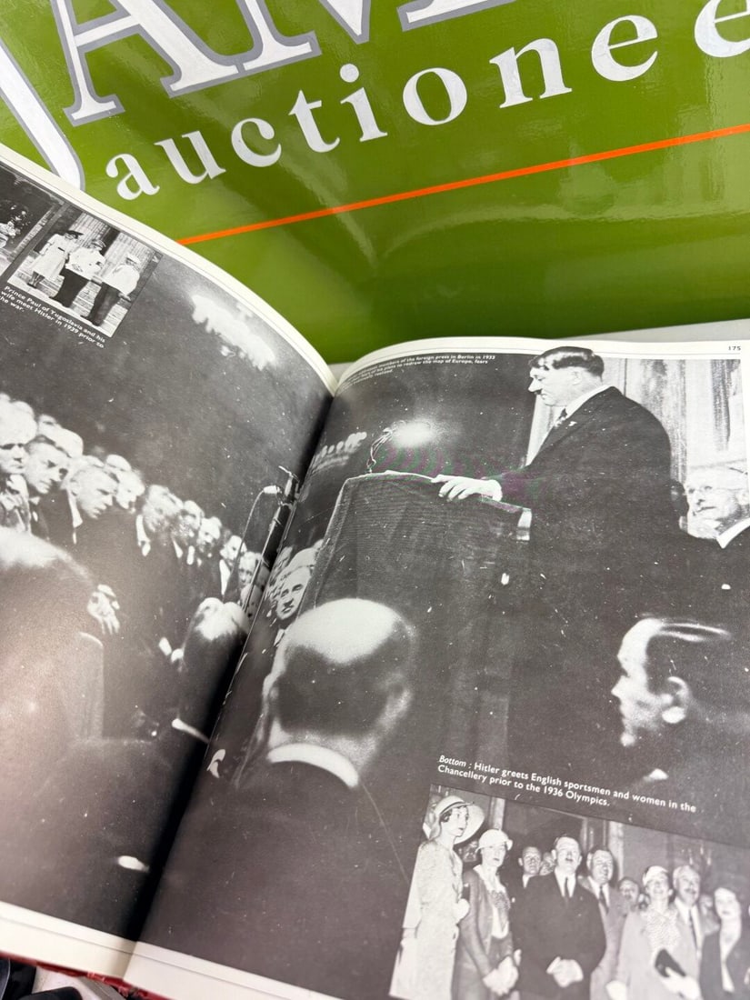 History Of WW II Germany Leader A Hitler Pictorial Hardback Book - 3