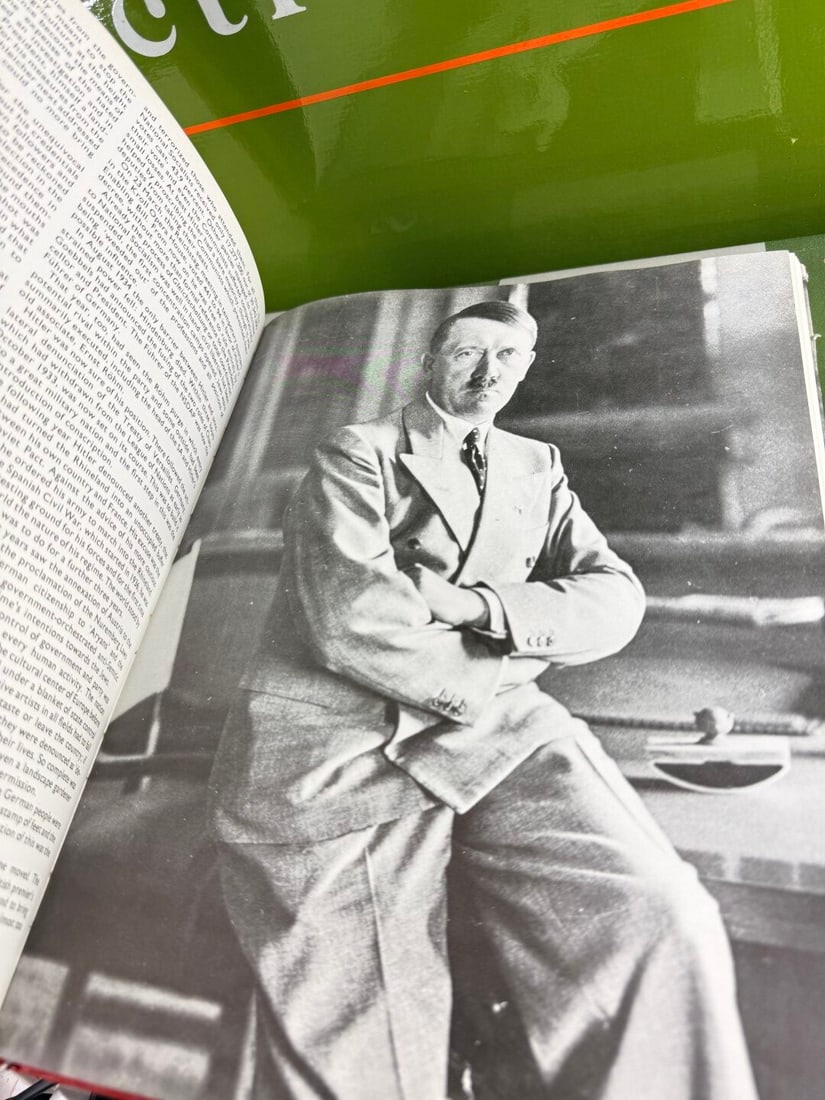History Of WW II Germany Leader A Hitler Pictorial Hardback Book - 4