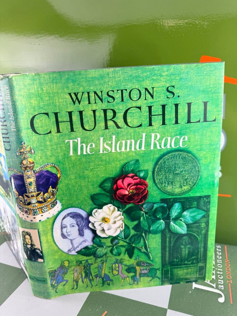 Winston S Churchill The Island Race Hardback Book. - 2