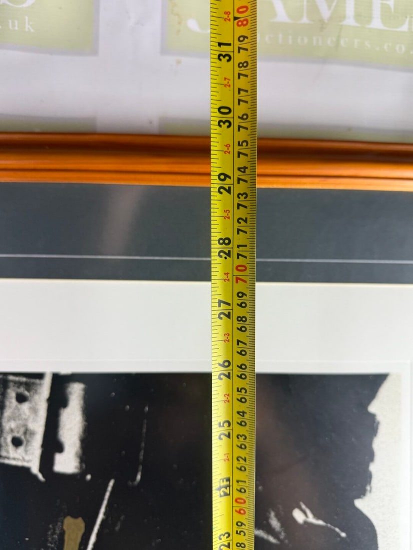 Rolling Stones-Ltd Edition Signed Lithograph 2287/5000 Of The Famous Sticky Finger Album Plate Signe - 6