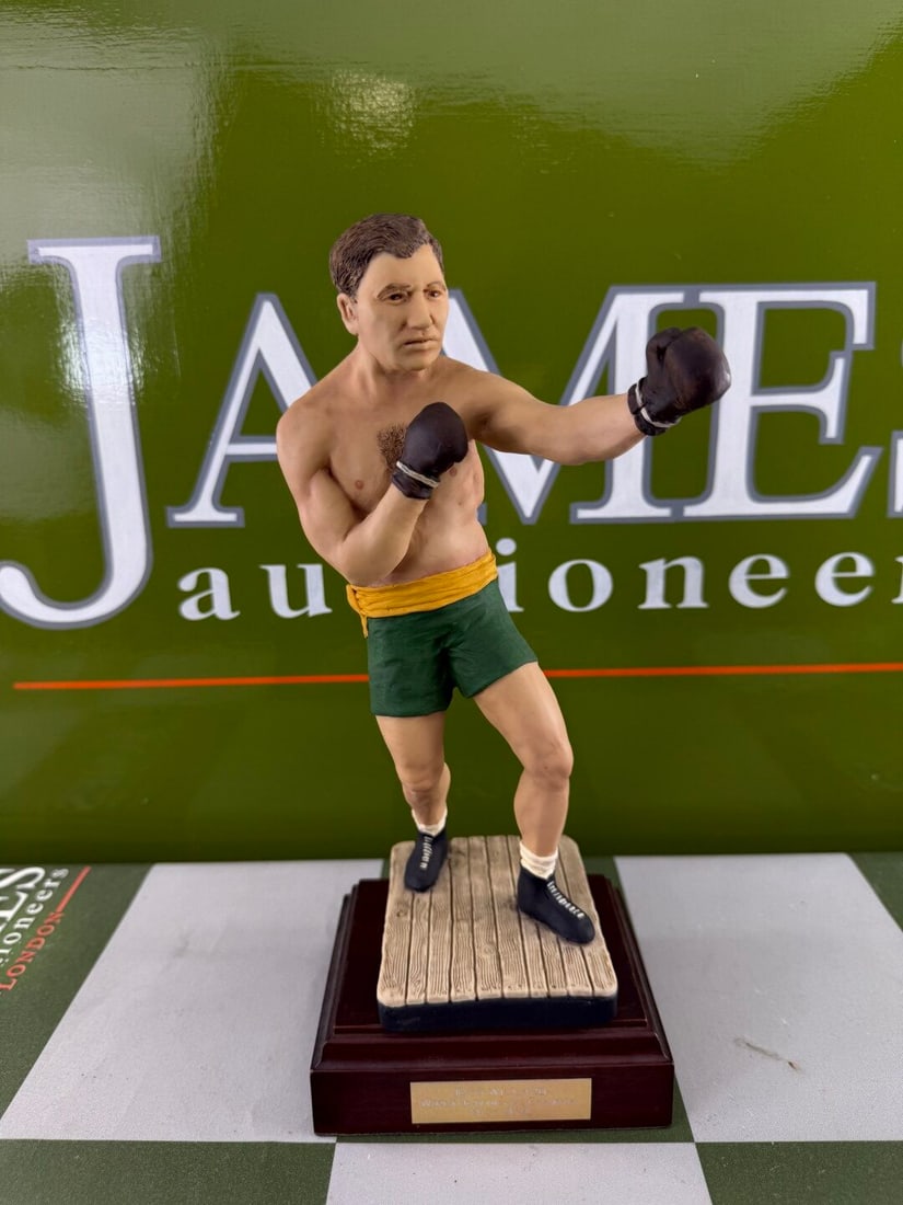 Jess Willard Heavyweight Boxing Champion The Art Of Sport By Endurance Figurine. Sculpted by Daniel: Jess Willard Heavyweight Boxing Champion The Art Of Sport By Endurance Figurine. Sculpted by Daniel Lovatt. The fighter that ended the reign of Jack Johnson.