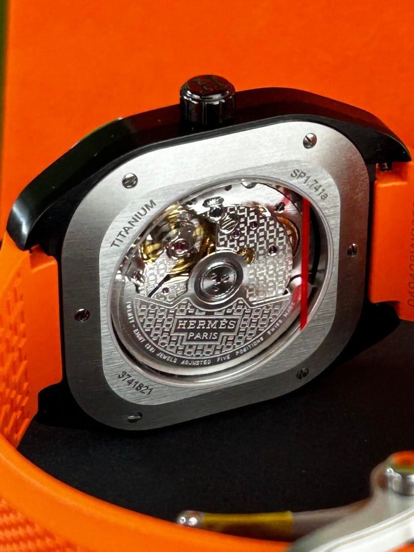 Herms Paris Mens H08 SP1.741a Titanium Edition RRp £6k - 3