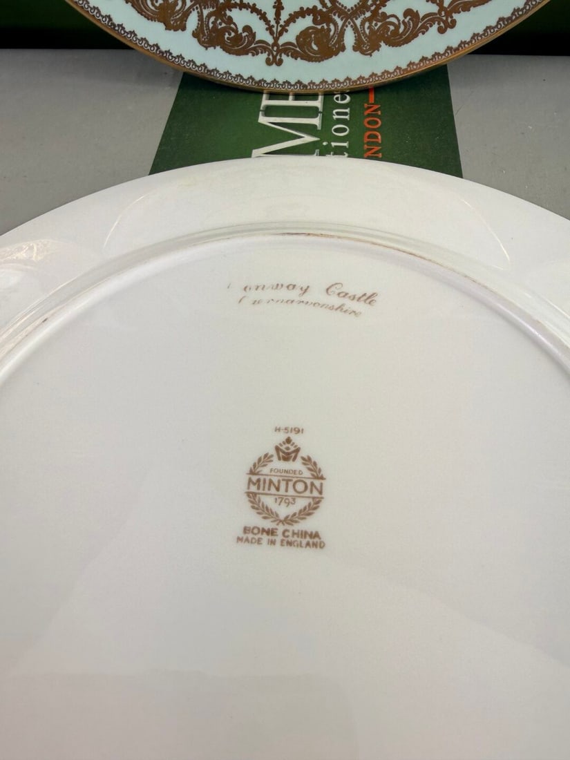 Nice Collection of Four Premium Quality Bone China Plates - 6