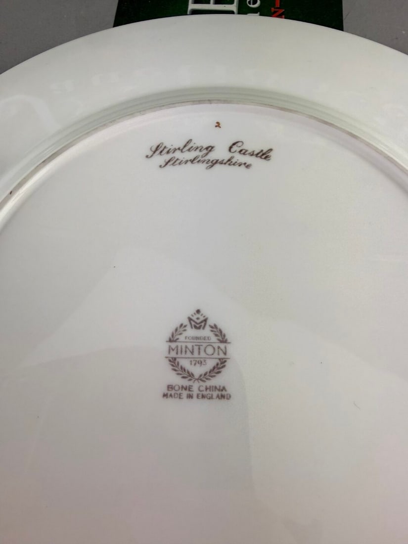 Nice Collection of Four Premium Quality Bone China Plates - 9