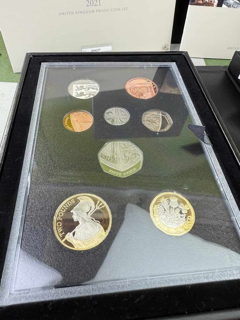 The Royal Mint 2021 Collectors Edition Of Coinage /COAs Etc - 2