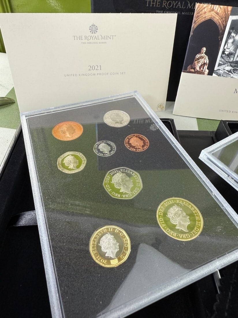 The Royal Mint 2021 Collectors Edition Of Coinage /COAs Etc - 5