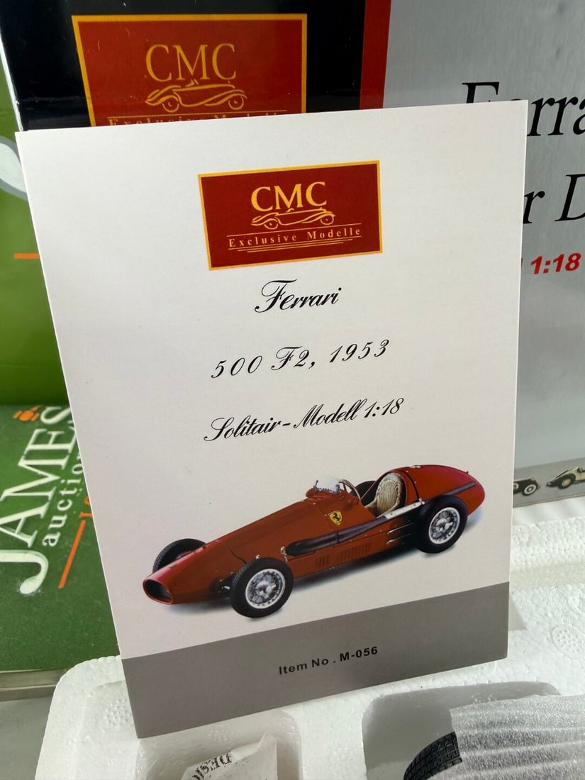 CMC-1:18 Scale M-056 Ferrari 500 F2 (1953) Der Doppelweltmeister - 9