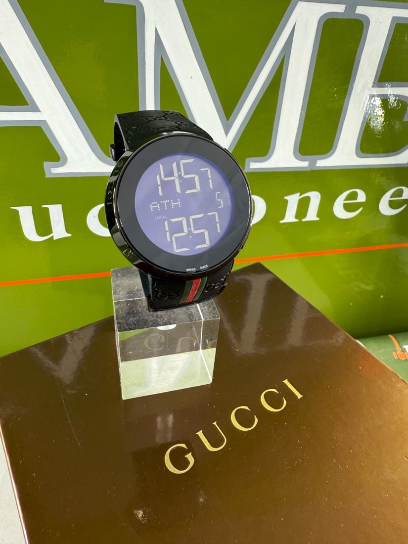 Gucci Vintage 114-2 Digital-Monogram Gucci Original Belt Edition - 2