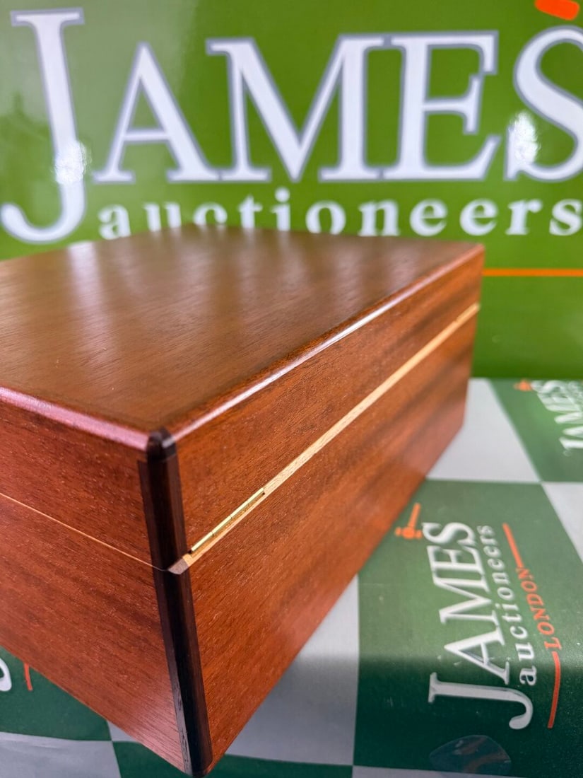 Elie Bleu Handmade Mahogany 75 Count Humidor Rrp- £ 2k - 16