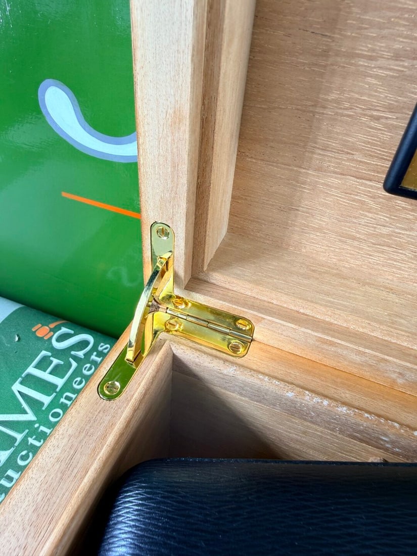 Elie Bleu Handmade Mahogany 75 Count Humidor Rrp- £ 2k - 4