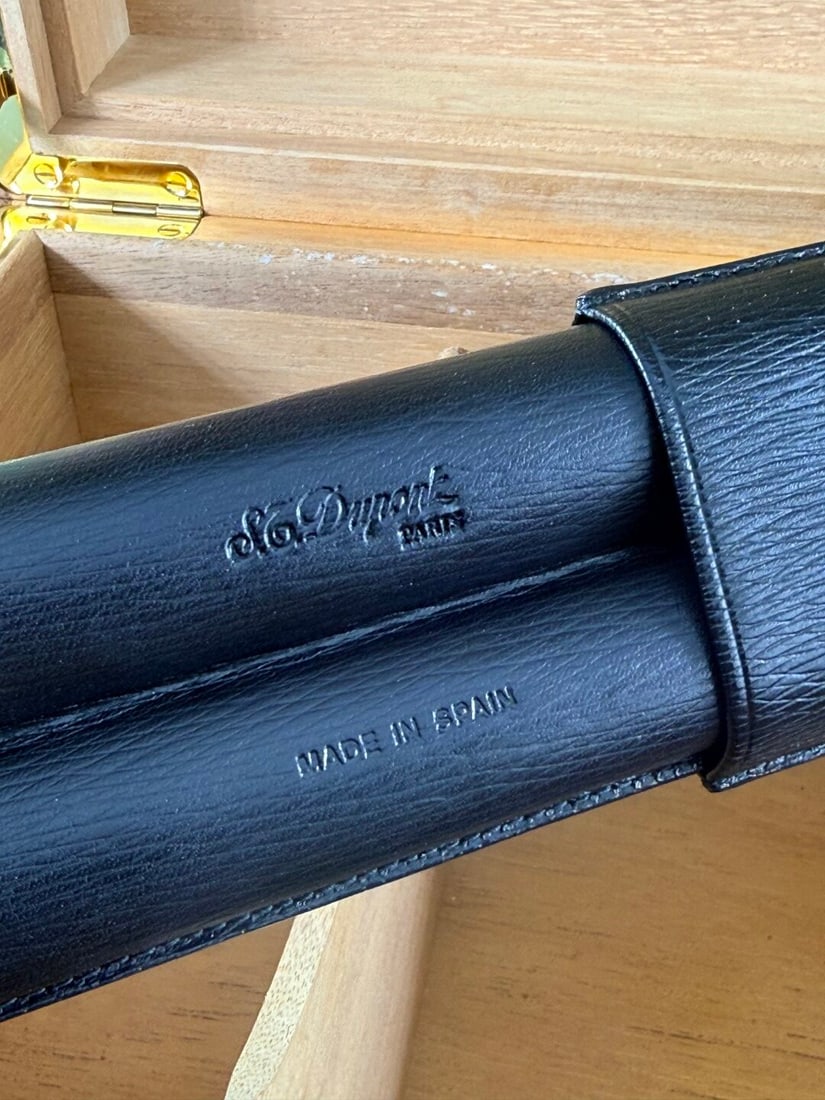 Elie Bleu Handmade Mahogany 75 Count Humidor Rrp- £ 2k - 8