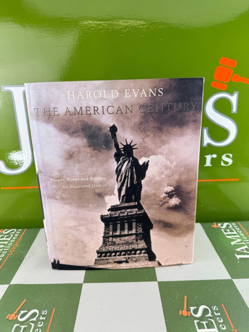 Harold Evans- `The American Century` Hardback Book: Harold Evans- `The American Century` Hardback Book, private vendor collection