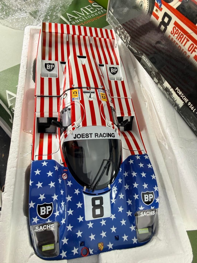 Minichamps 1/18 Porsche 956L Stars & Stripes Follmer/Morton/Miller 24H Le Mans 1986 - 3