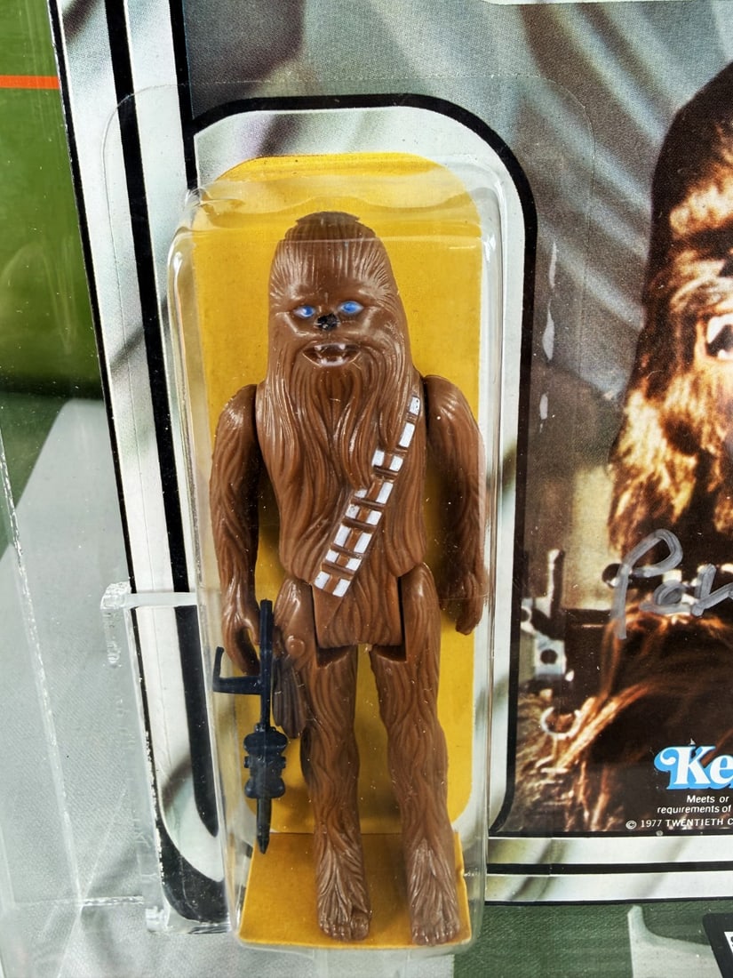 Kenner Star Wars Vintage Chewbacca Signed by Peter Mayhew - 11