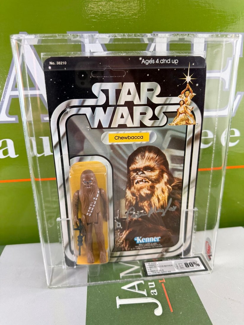 Kenner Star Wars Vintage Chewbacca Signed by Peter Mayhew - 14