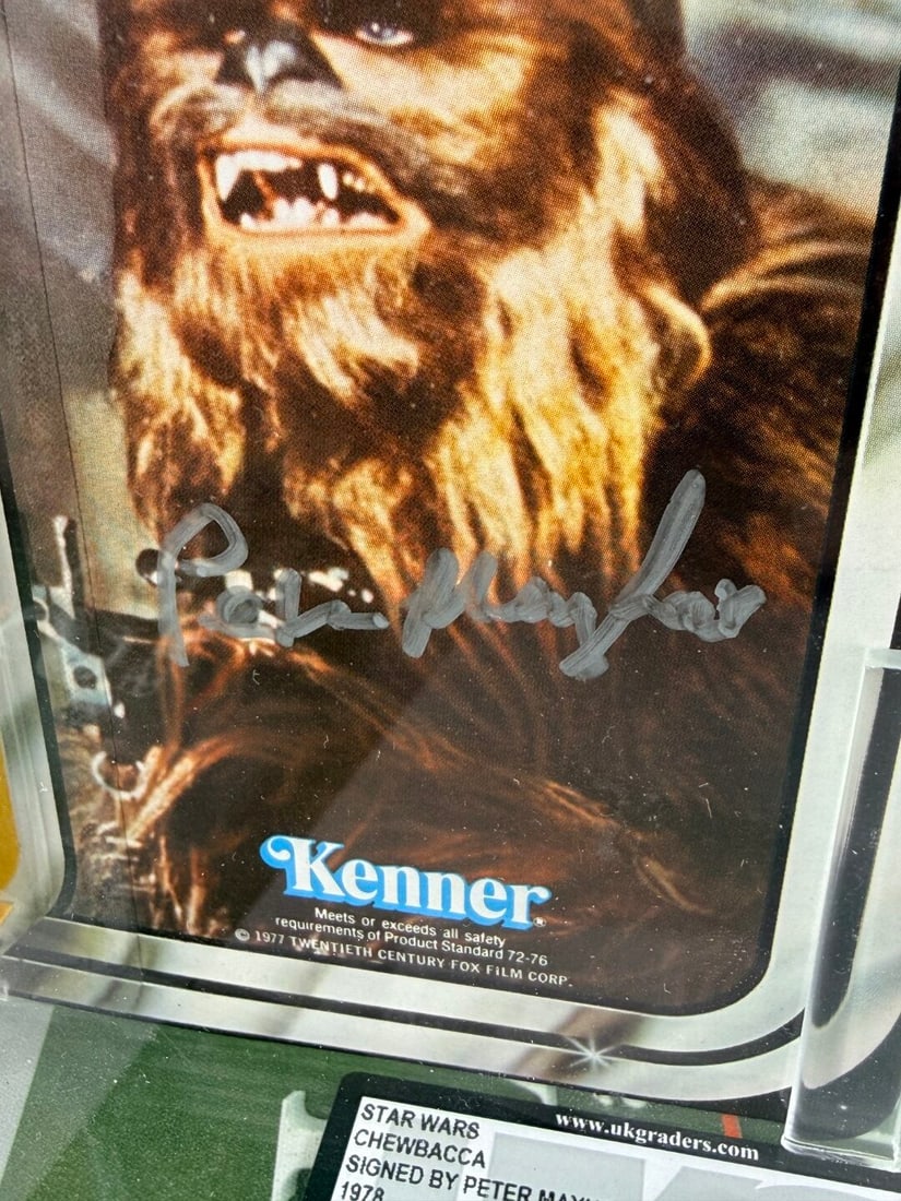 Kenner Star Wars Vintage Chewbacca Signed by Peter Mayhew - 7