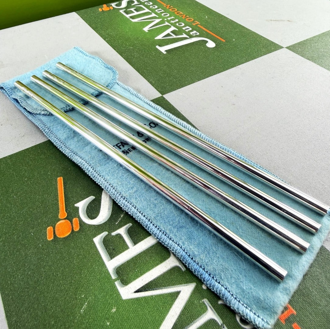 Tiffany & Co Solid Silver 925 Straws-Super Rare Examples - 3