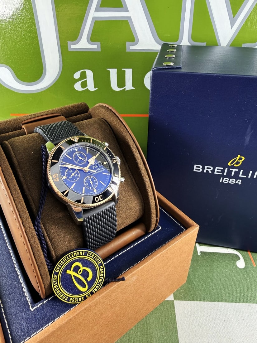 Breitling Superocean Rose Gold Ceramic Automatic Chronograph Watch - 2