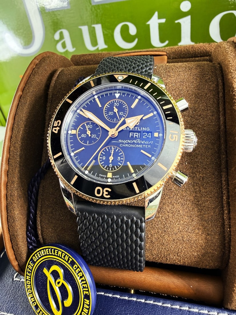 Breitling Superocean Rose Gold Ceramic Automatic Chronograph Watch - 4