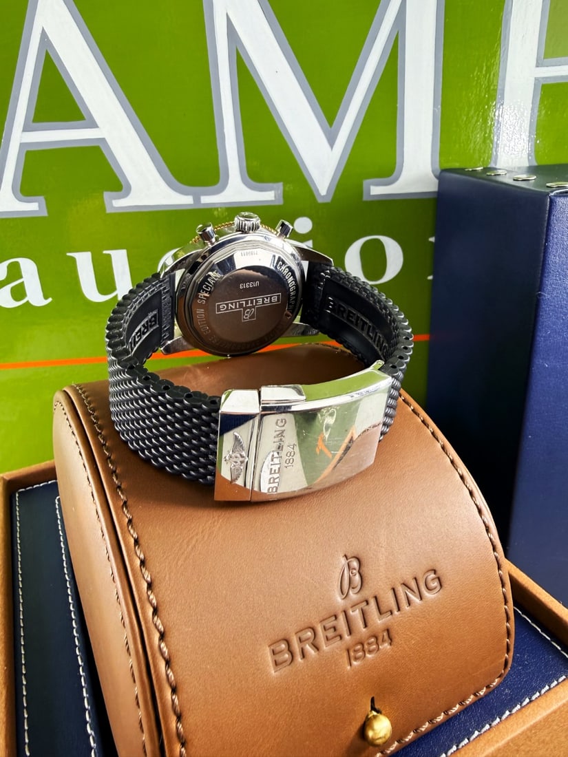 Breitling Superocean Rose Gold Ceramic Automatic Chronograph Watch - 7