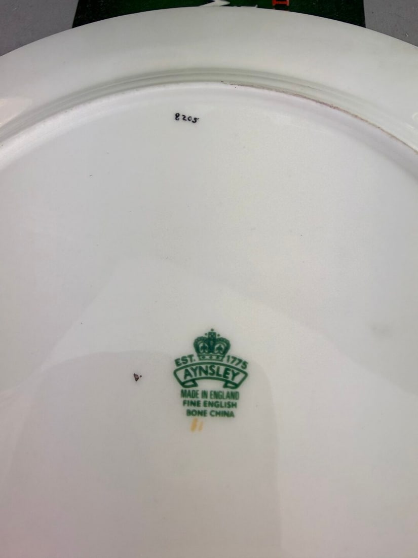 Nice Collection of Four Premium Quality Bone China Plates - 7