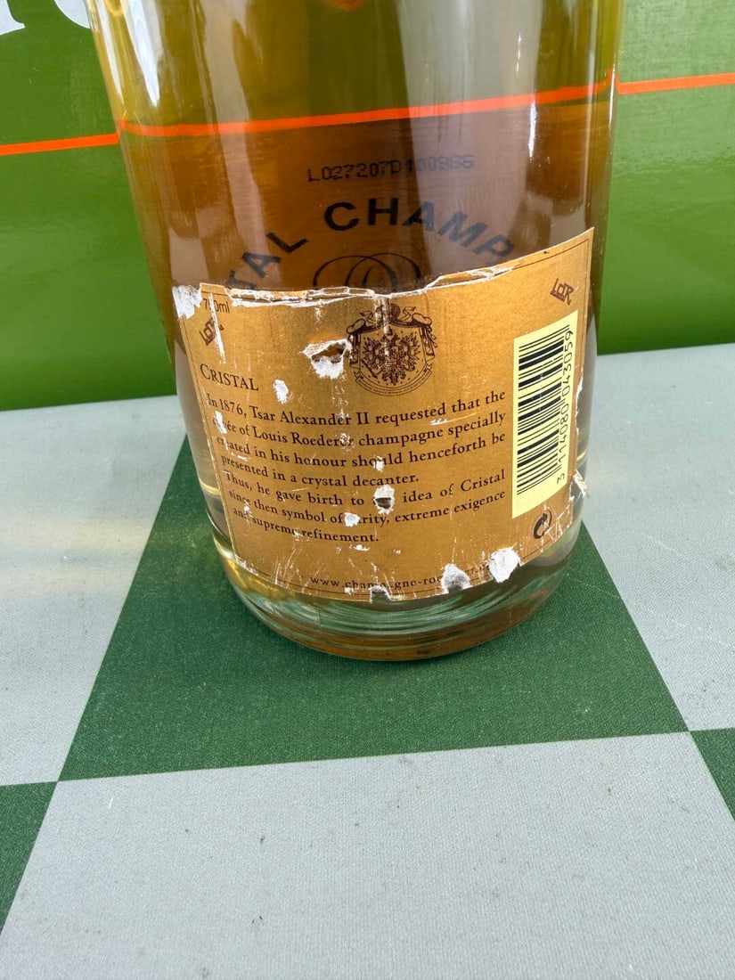 1997 Vintage Louis Roederer Cristal Champagne, 750ml, - 5