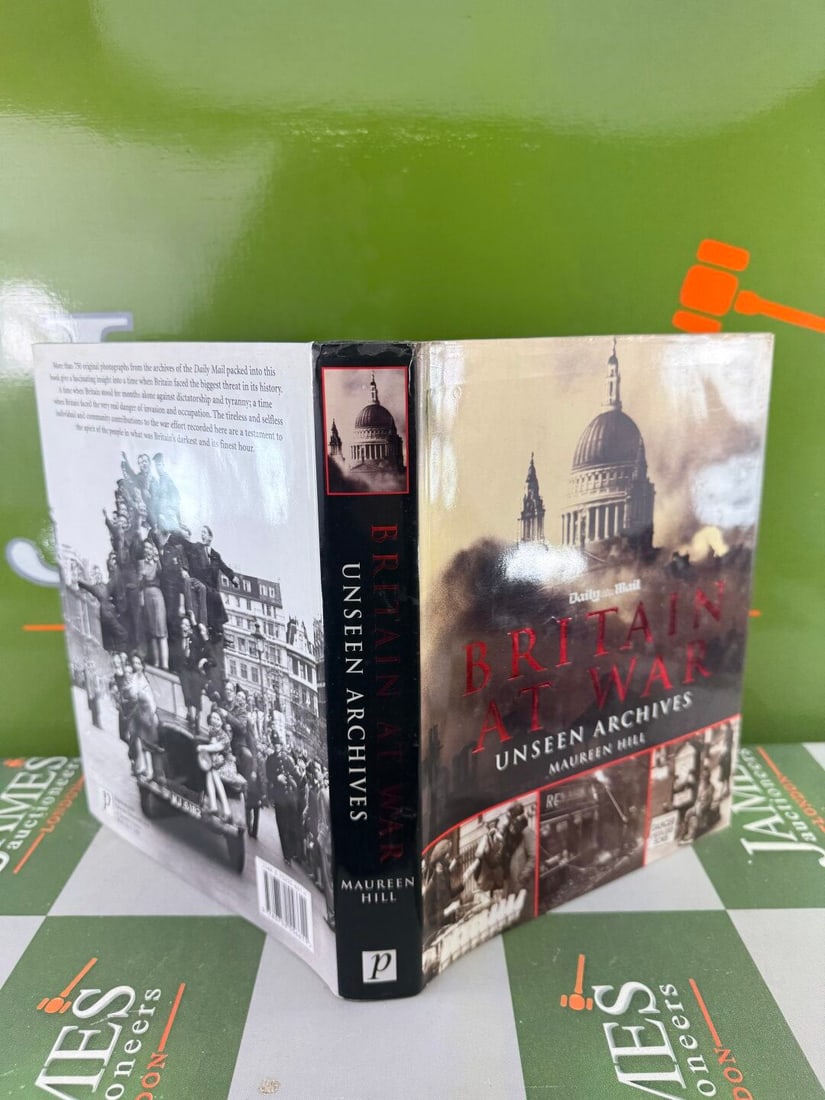 Hardback Britain At War Archives By The Times World War II - 2