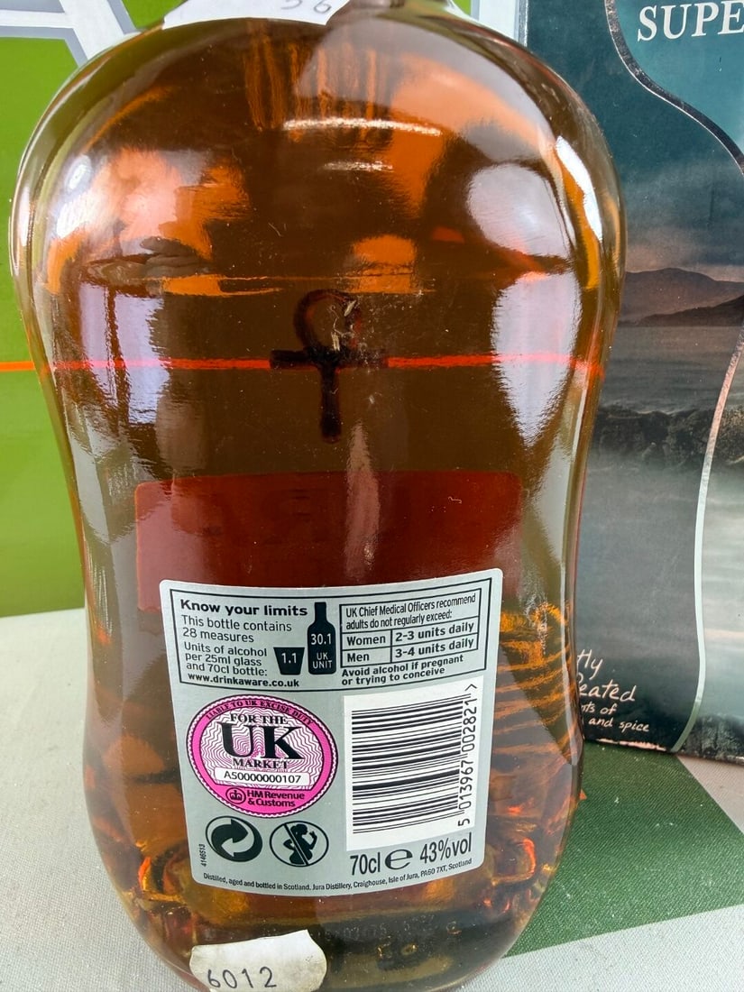 70cl Bottle of Jura Superstition Whiskey With Box - 3