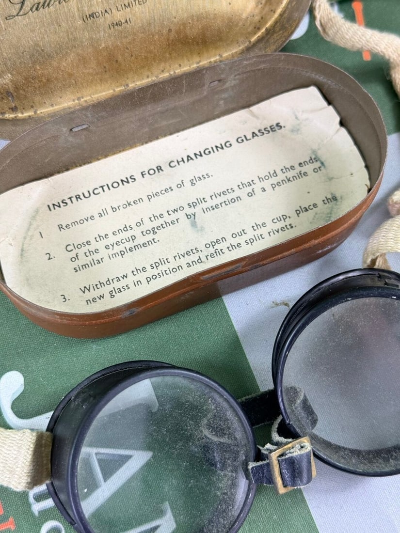Lawrence & Mayo Vintage Protective Glasses/Goggles-Original Vintage Examples - 2